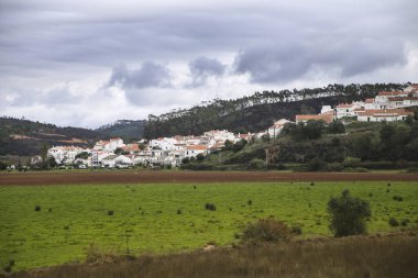 Portekiz, Ohexe 'deki Seixe Nehri' nin Nehir Kenarı manzarası