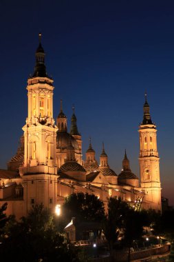 Saragossa, İspanya - 14 Ağustos 2023: 