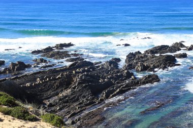 Alentejo, Vicentina sahillerindeki kayalıklar, kayalıklar ve koylar, Portekiz