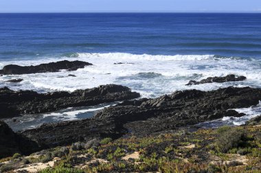 Alentejo, Vicentina sahillerindeki kayalıklar, kayalıklar ve koylar, Portekiz