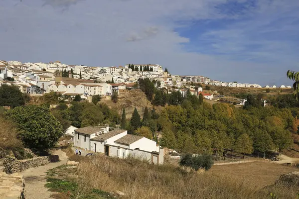 Прекрасний Панорамний Вид Місто Ронда Провінції Малага Іспанія Вдень — стокове фото