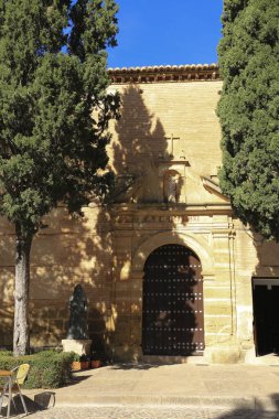 Ronda, Malaga, İspanya 21 Ekim 2023 Ronda City, Malaga 'daki Hermanas de la Cruz manastırı.