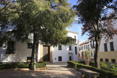 Malaga 'nın Ronda kentindeki Maria Auxiliadora Meydanı.