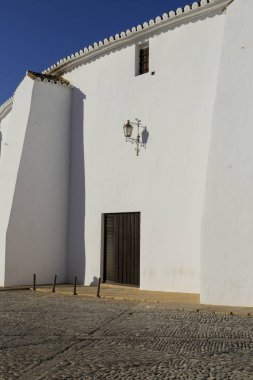 Ronda, Malaga, İspanya 23 Ekim 2023 Ronda City 'deki Real Maestranza arenası.