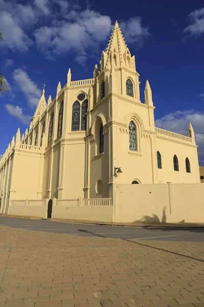 Chipiona Cadiz Spanien Oktober 2023 Das Heiligtum Der Jungfrau Von lizenzfreie Stockfotos