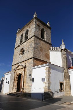 Olivenza, Badajoz, İspanya - 23 Ekim 2024: Olivenza kasabası, Badajoz, İspanya