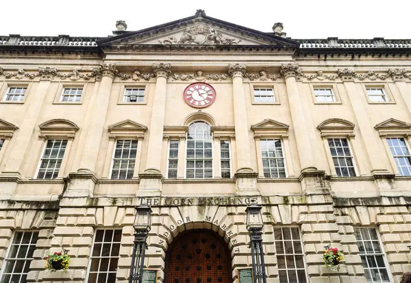 Bristol, İngiltere - 28 Mart 2024 Bristol şehrindeki Mısır Borsası binası