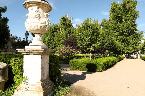 stock image Beautiful Elizabeth II gardens in Aranjuez town, Madrid