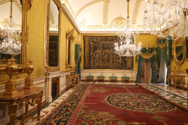 Aranjuez, Madrid, İspanya... 16 Ağustos 2024: Aranjuez Kraliyet Sarayı