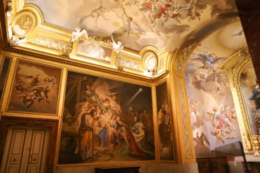 Aranjuez, Madrid, İspanya... 16 Ağustos 2024: Aranjuez Kraliyet Sarayı