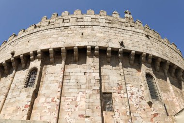 Avila Katedrali 'nin Apse' si, İspanya 'nın eski Avila şehrinde Kurtarıcı Katedrali olarak adlandırılır.