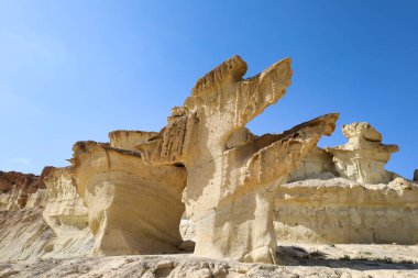 Ciudad Encantada de Bolnuevo, Murcia, İspanya