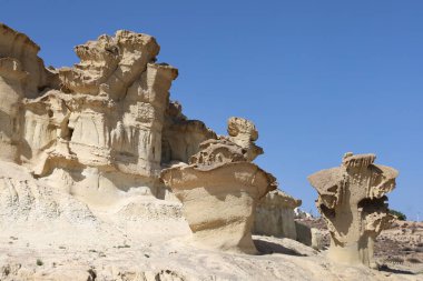 Ciudad Encantada de Bolnuevo, Murcia, İspanya