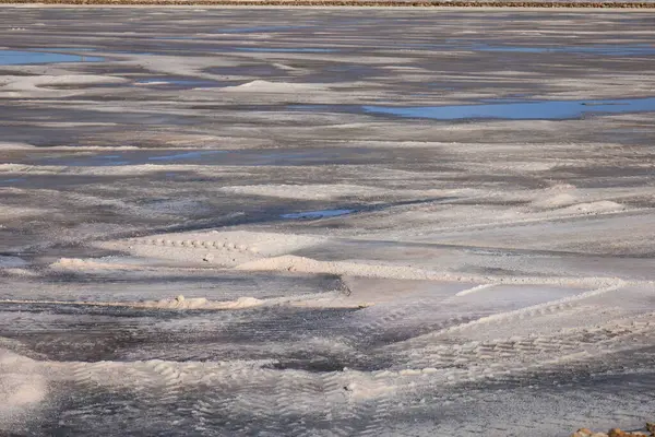 Santa Pola kasabası Alicante, İspanya 'nın doğal parkında güzel bir manzara.