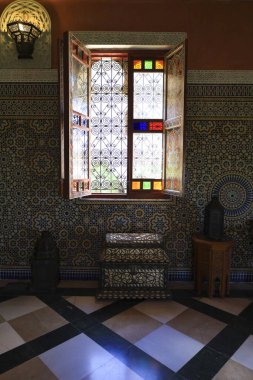 Anna, Valencia, İspanya... 27 Ekim 2024: Anna, Valencia 'daki Cervellon Kontlarının Kale-Sarayı mimari detayları