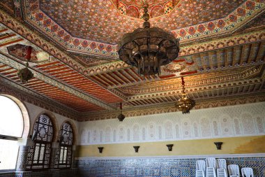 Anna, Valencia, İspanya... 27 Ekim 2024: Anna, Valencia 'daki Cervellon Kontlarının Kale-Sarayı oyması