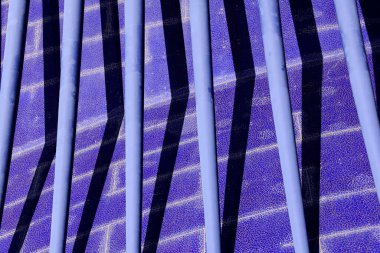 Valencia, İspanya 27 Aralık 2024 La Caixa Vakfı sponsorluğundaki Caixaforum binasının mimari detayları. Santiago Calatrava tarafından tasarlanan Sanat ve Bilim Şehri 'nde bir kültür merkezi ve müze.