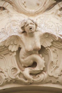 Valencia, İspanya... 25 Şubat 2025 Valencia 'daki Dos Aguas Markizi' nin sarayının mimari detayları.
