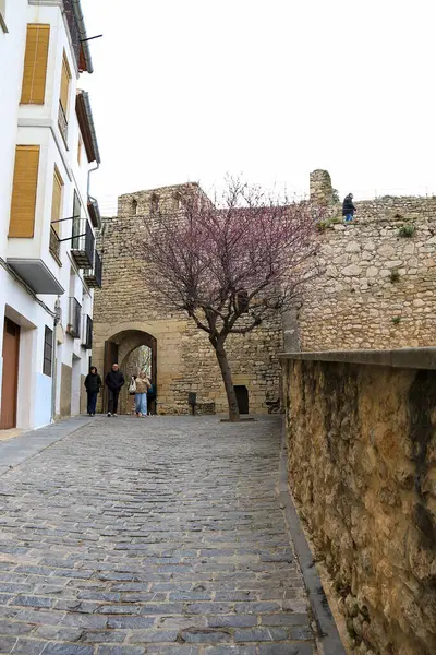 Morella, Castellon, İspanya... 18 Nisan 2025: 