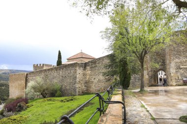 Morella, Castellon, İspanya... 18 Nisan 2025: 