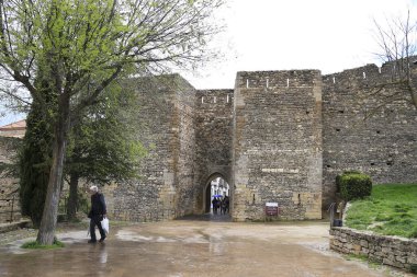 Morella, Castellon, İspanya... 18 Nisan 2025: 