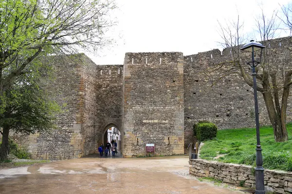 Morella, Castellon, İspanya... 18 Nisan 2025: 