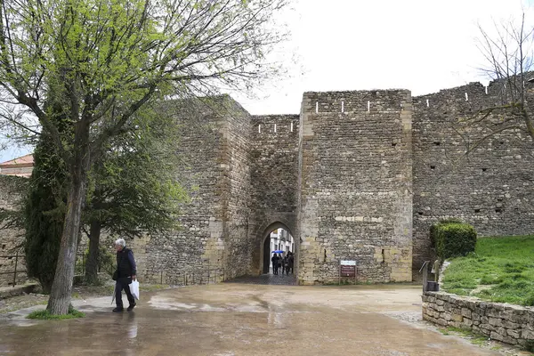 Morella, Castellon, İspanya... 18 Nisan 2025: 