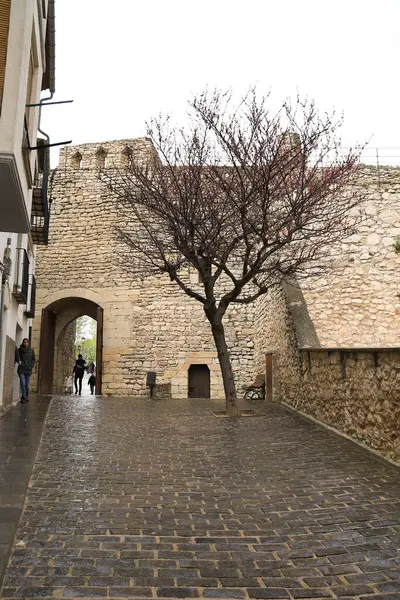 Morella, Castellon, İspanya... 18 Nisan 2025: 