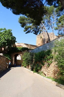 Denia, Alicante, İspanya - 18 Mayıs 2025: 