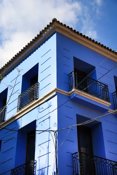 Denia şehrinin tarihi merkezinde güzel ve renkli bir ev, Alicante, İspanya