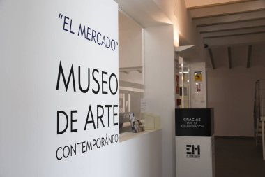 Villanueva de los Infantes, Ciudad Real, İspanya - 8 Mayıs 2025: Villanueva de los Infantes Sanat Müzesinde Julian Castilla 'nın Sanat Koleksiyonu