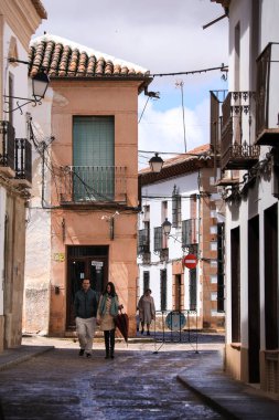 Villanueva de Los Infantes, Ciudad Real, İspanya - 8 Mayıs 2025: Villanueva de los Infantes, İspanya