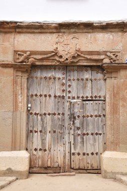 Villanueva de Los Infantes, Ciudad Real, İspanya - 8 Mayıs 2025 Villanueva de los Infantes kasabasındaki Engizisyon Hapishanesi