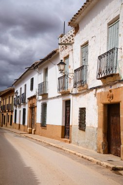 Villanueva de Los Infantes, Ciudad Real, İspanya - 8 Mayıs 2025: Villanueva de los Infantes, İspanya
