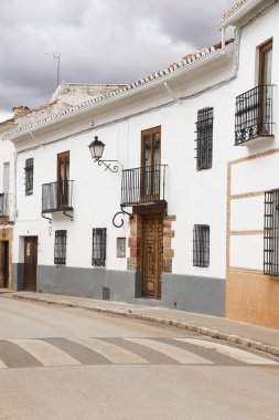 Villanueva de Los Infantes, Ciudad Real, İspanya - 8 Mayıs 2025: Villanueva de los Infantes, İspanya