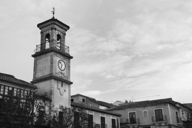 Chinchilla de Montearagon, Albacete, İspanya 'daki Saat Kulesi