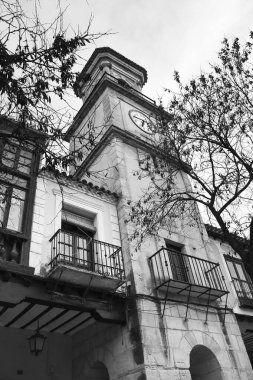 Chinchilla de Montearagon, Albacete, İspanya 'daki Saat Kulesi