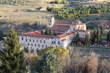 İspanya 'nın Segovia şehrinde Santa Maria del Parral Manastırı