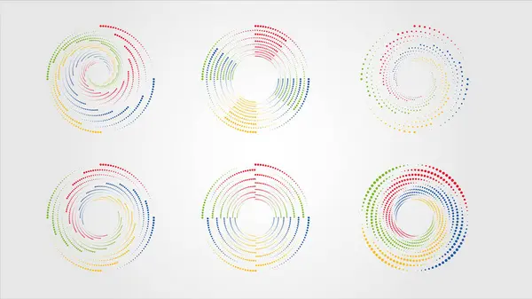 Tasarımcılar için yuvarlak spiral çemberler