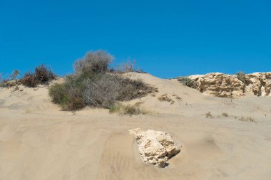 Almerya İspanya 'da plajı olan küçük bir kasaba. Tatilinizi geçirmek için rahatlatıcı bir yer.