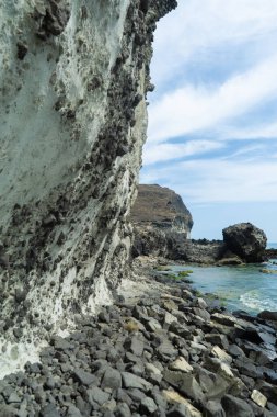 Almerya İspanya 'da plajı olan küçük bir kasaba. Tatilinizi geçirmek için rahatlatıcı bir yer.