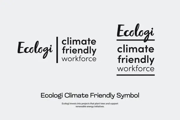 Tasarımcıların ambalajda kullanması için ekologi iklim dostu sembol