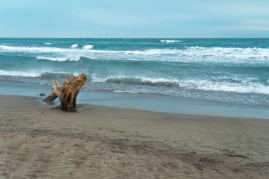Almerya İspanya 'da plajı olan küçük bir kasaba. Tatilinizi geçirmek için rahatlatıcı bir yer.