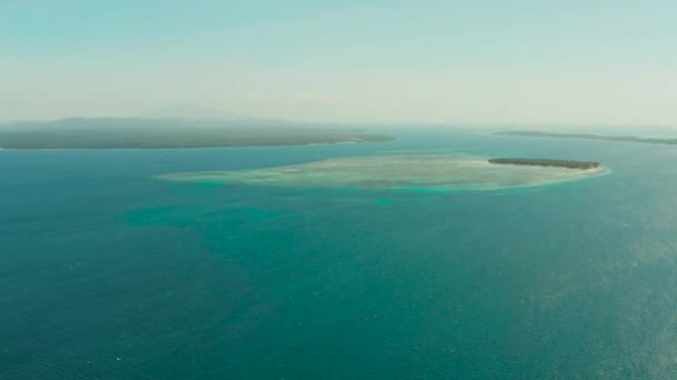 Tropical Islands Atolls Coral Reefs Aerial Drone Summer Travel Vacation — Video
