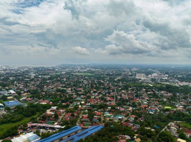 The city of Bacolod by the sea. Negros Occidental, Philippines.