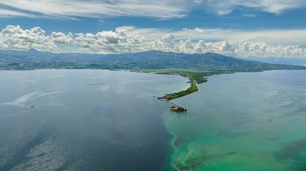 View Sea Coast Island Negros Philippines — Fotografia de Stock