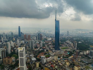 Kuala Lumpur, Malezya - 11 Eylül 2022: Kuala Lumpur, Malezya 'nın başkentidir..
