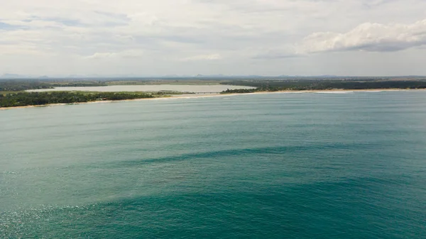 Ακτογραμμή Ξενοδοχεία Και Παραλίες Στον Κόλπο Του Αρούγκαμ Σρι Λάνκα — Φωτογραφία Αρχείου