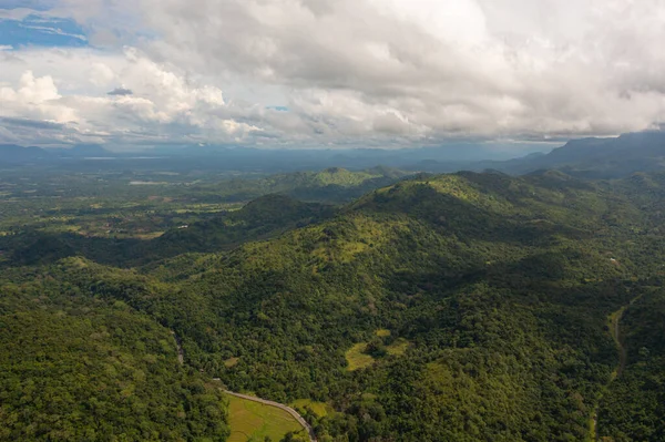 山省山谷的俯瞰 斯里兰卡 — 图库照片