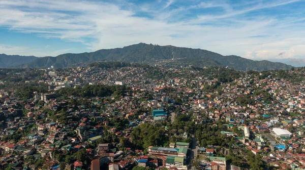 Місто Баґйо Розташоване Горах Філіппіни Лусон — стокове фото